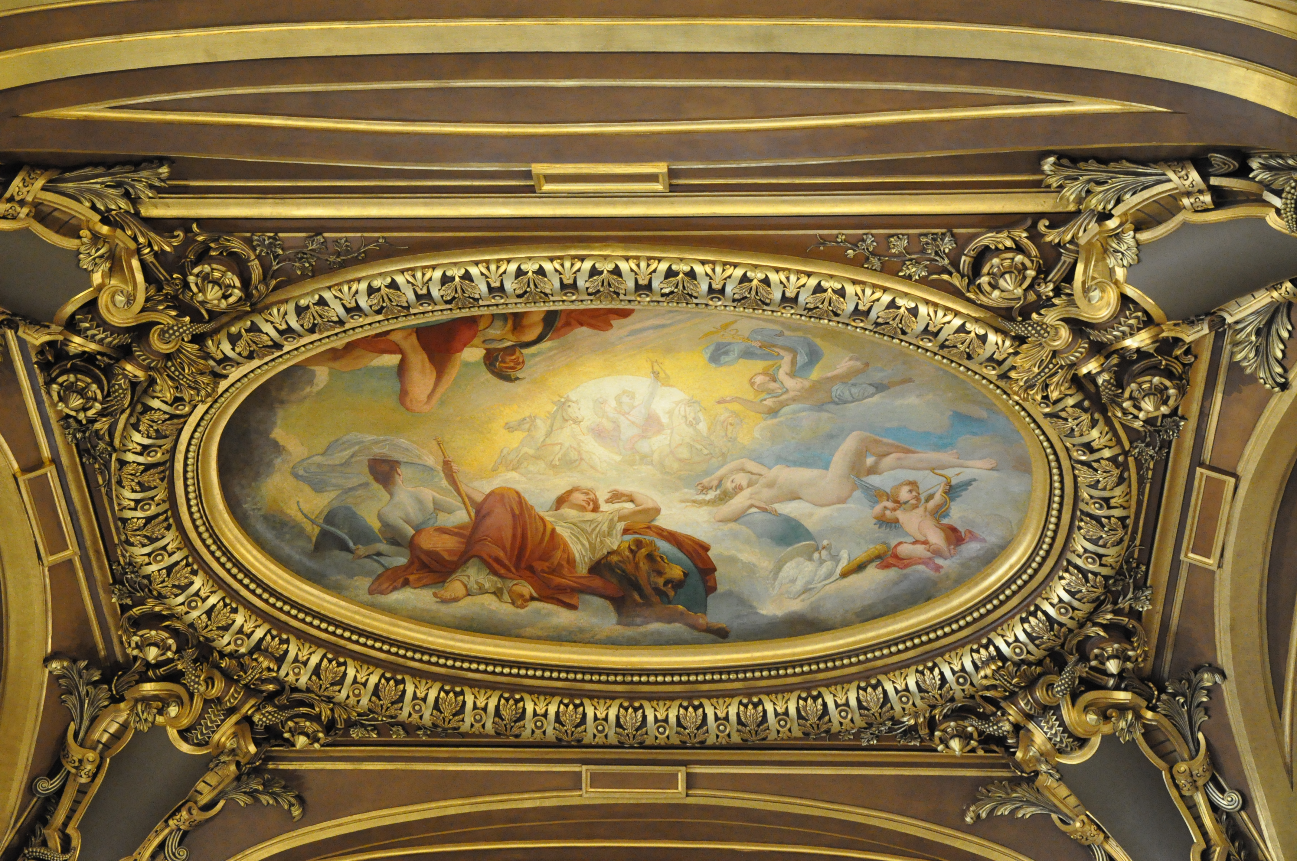 Paris Opera Ceiling Painting At Paintingvalley Com Explore