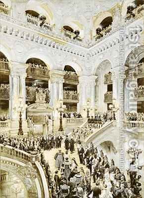 291x400 Inauguration Of The Paris Opera House Jean Baptiste Edouard - Paris Opera House Painting