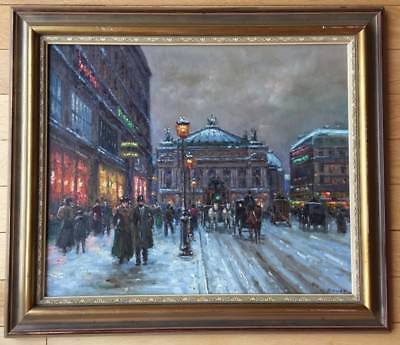 Paris Opera House Painting at PaintingValley.com | Explore collection ...