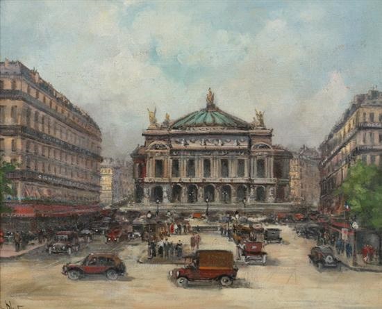 550x445 Paris Opera House By Charles Blondin On Artnet - Paris Opera House Painting