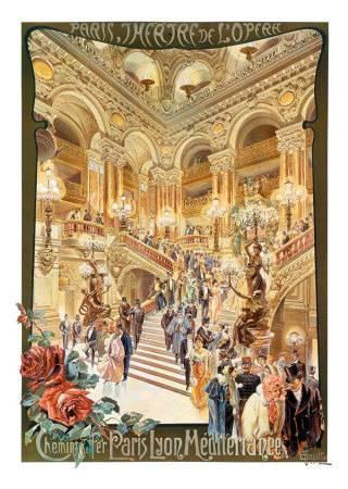 320x450 Affordable Opera House Posters For Sale - Paris Opera House Painting