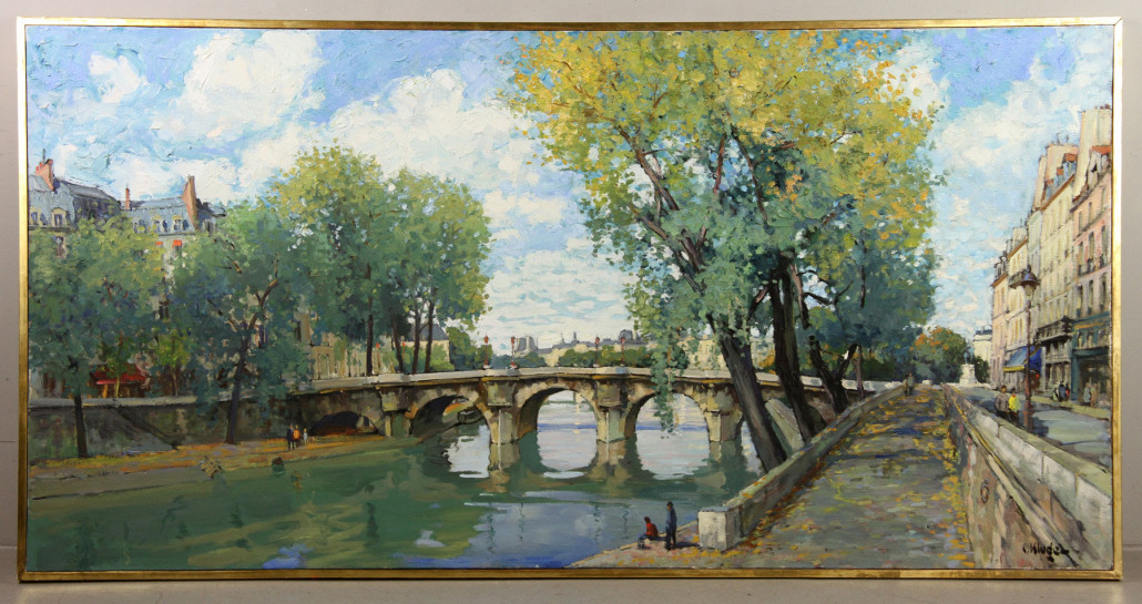 1030x545 Kluge Paris Paintings Departing Kaminski Auctions April 24 - Paris Painting