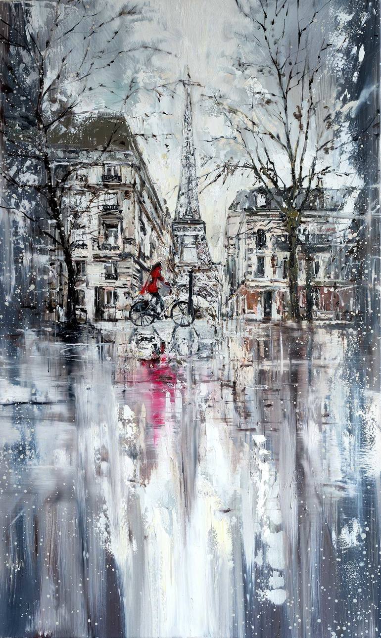 770x1290 Saatchi Art - Paris Painting