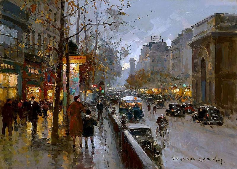 800x570 Art Contrarian An Earlier Painter Of Light - Paris Painting Street Scenes
