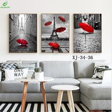 220x220 Buy Oil Painting Paris Tower And Get Free Shipping - Paris Umbrella Painting