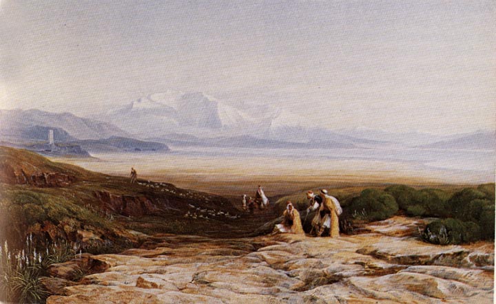 720x442 Mount Parnassus, Lake Cephissus, And The Plains Of Boetia, By - Parnassus Painting
