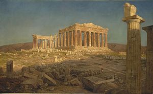300x184 The Parthenon (Painting) - Parthenon Painting