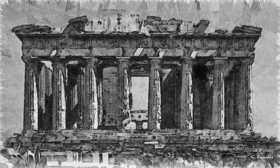 900x540 The Parthenon Painting By George Rossidis - Parthenon Painting