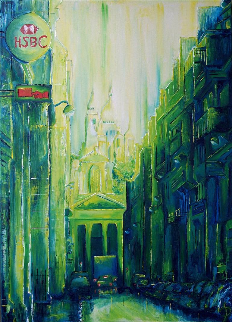 770x1069 Saatchi Art Rue Laffitte Painting By Pascal - Pascal Painting