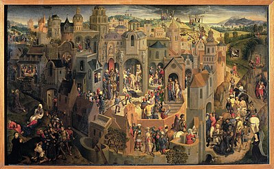 400x247 Scenes From The Passion Of Christ - Passion Of Christ Painting