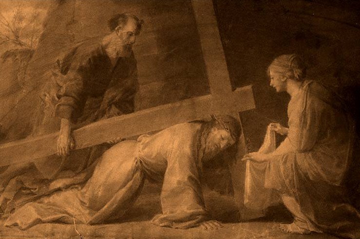 739x491 Sowing The Seeds Relics Of Christ's Passion Amp Death Veronica's Veil - Passion Of Christ Painting