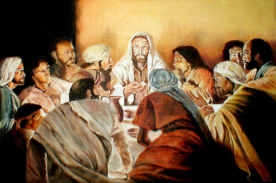 900x596 Passover Painting By G Cuffia - Passover Painting