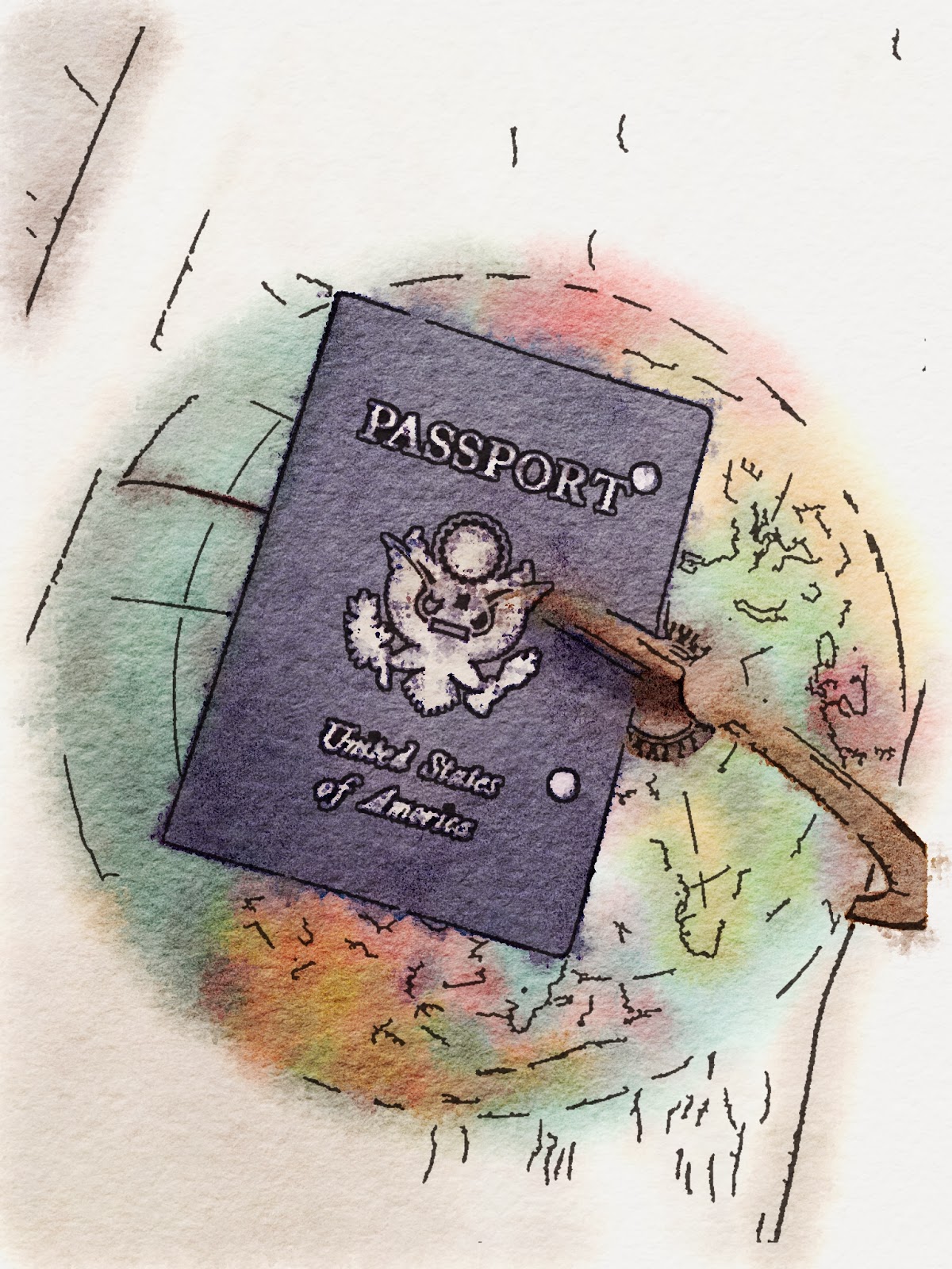 1200x1600 Librarian Tells All Meanness And Anger Are Contagious. - Passport Painting