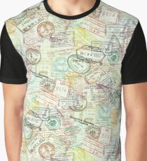 210x230 Passport Painting Amp Mixed Media Graphic T Shirts Redbubble - Passport Painting
