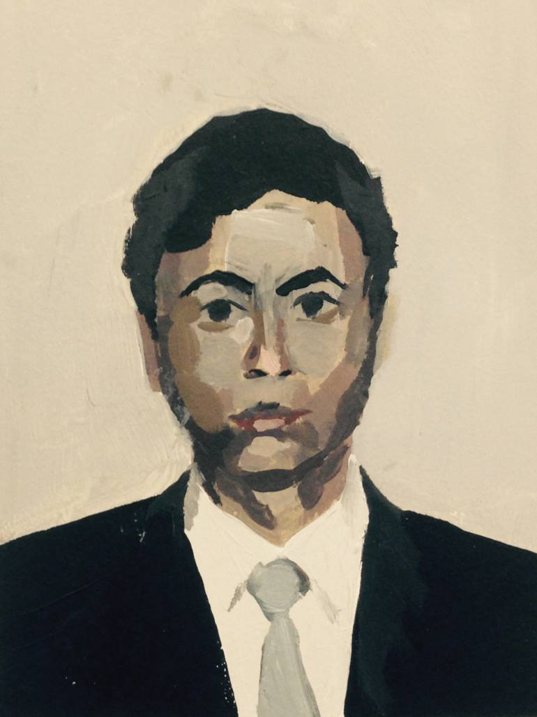 770x1029 Saatchi Art Passport Painting 19 Painting By Stuart Mcharrie - Passport Painting