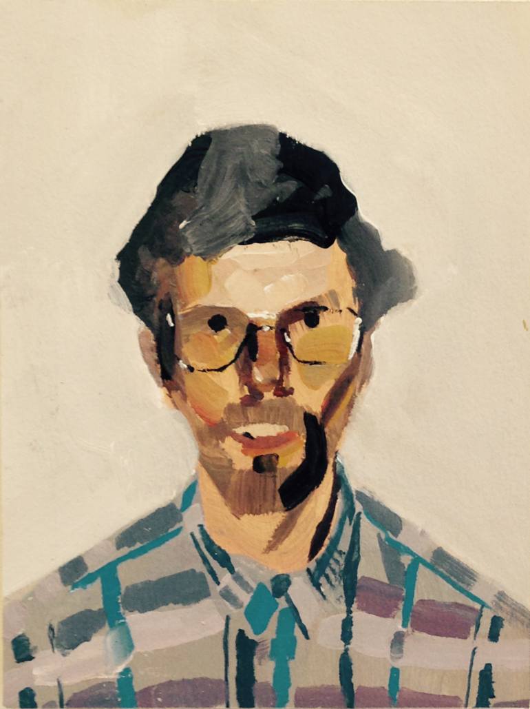 770x1029 Saatchi Art Passport Painting 21 Painting By Stuart Mcharrie - Passport Painting