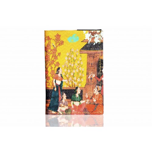 500x500 Indian Art Balcony Passport Holder - Passport Painting