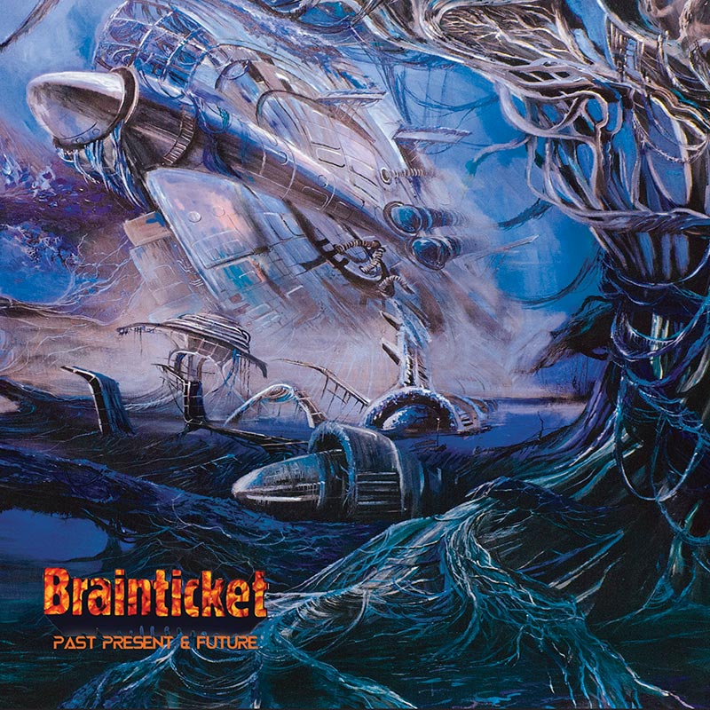 800x800 Brainticket Past, Present Amp Future (Cd) Cleopatra Records Store - Past And Future Painting