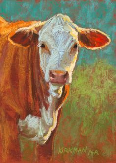 236x333 Pin By Lavanya Neelams On Paintings 2 Animals And Birds - Pastel Cow Painting