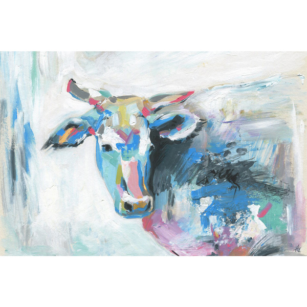 600x600 Shop - Pastel Cow Painting