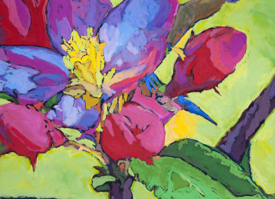 960x696 Pastel Art Of James Southworth Pastels Pastel Art - Pastel Flower Painting