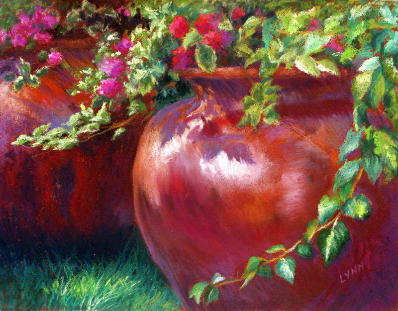 800x625 The Art Of Lynn Miller Flowers - Pastel Flower Painting