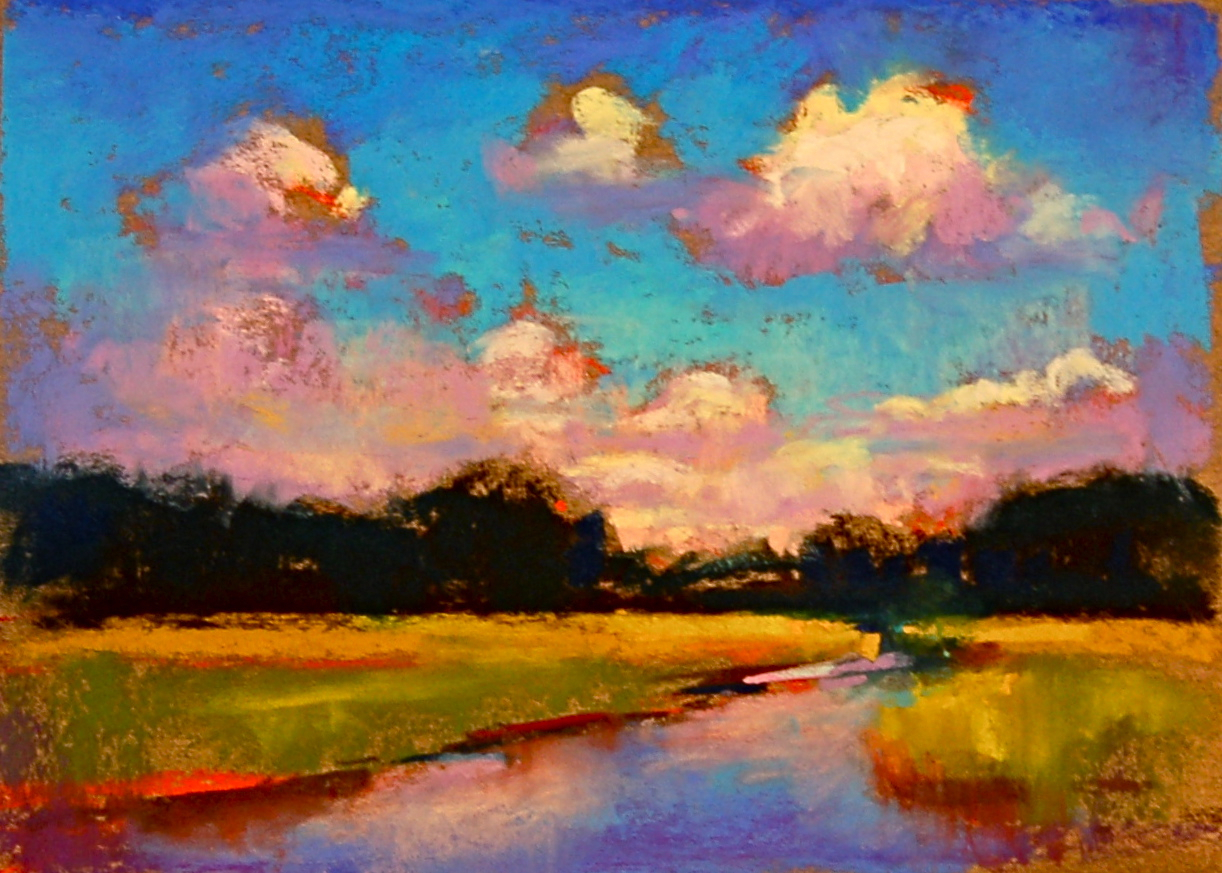 1222x873 Oil Pastel Landscape Painting Pastel Landscape Paintings Photos - Pastel Landscape Painting