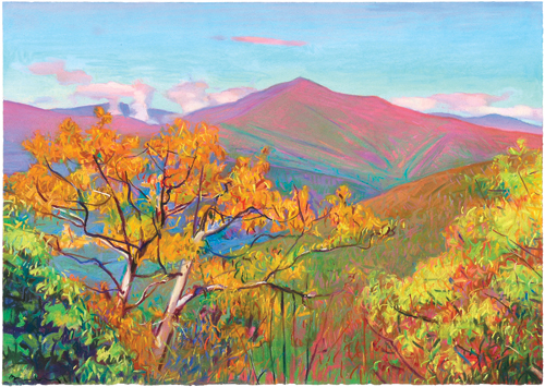 500x355 Pastel Landscape Painting 101 3 Tips For Painting Skies - Pastel Landscape Painting