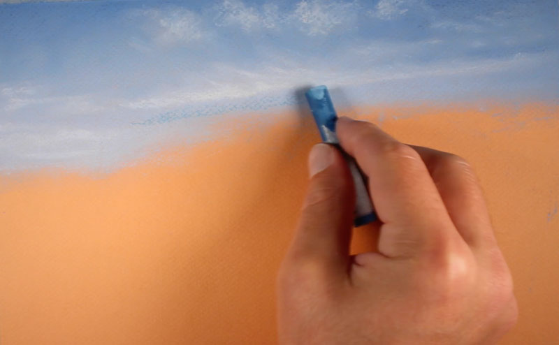 800x494 Landscape Painting Tutorial - Pastel Landscape Painting