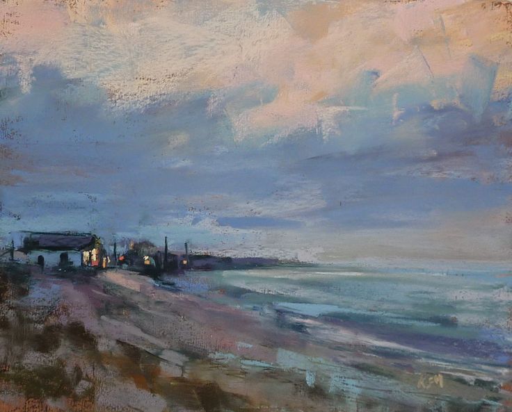 736x593 Best Sea And Landscapes Images On Paisajes, Water - Pastel Painting Artists