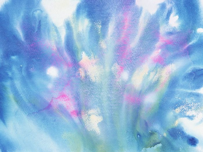 700x525 Pastel Color Field Painting Lovely Abstract - Pastel Painting Colors