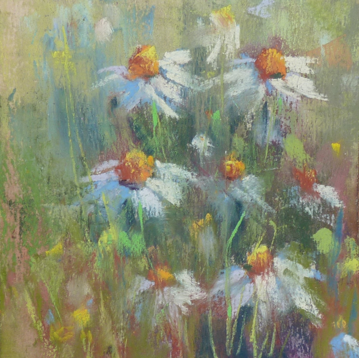 1212x1210 Painting My World How To Ship An Unframed Pastel Painting - Pastel Painting Images