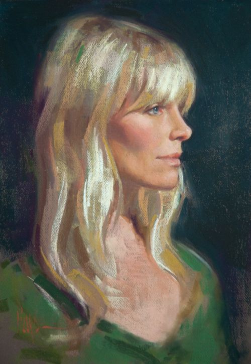 500x725 Painting Skin Tones A Portrait Gallery Of Pastel Portraits By - Pastel Portrait Painting