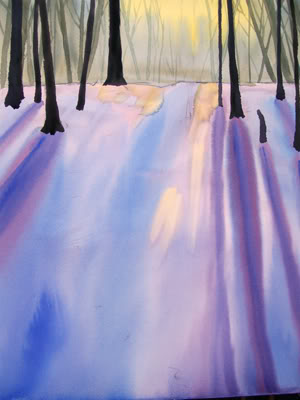 300x400 Watercolor And Pastel Painting Demonstration - Pastel Watercolor Painting