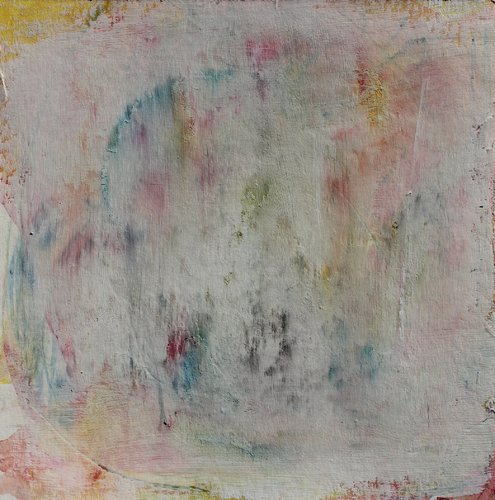 495x500 Das Freundliche - Pastel Watercolor Painting