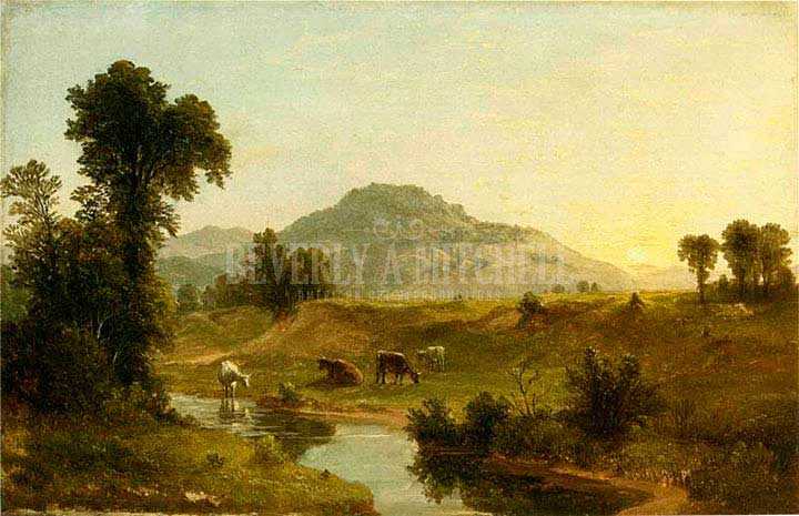 720x465 Pastoral Landscape Bysher B Durand Giclee Print From Beverly - Pastoral Landscape Painting