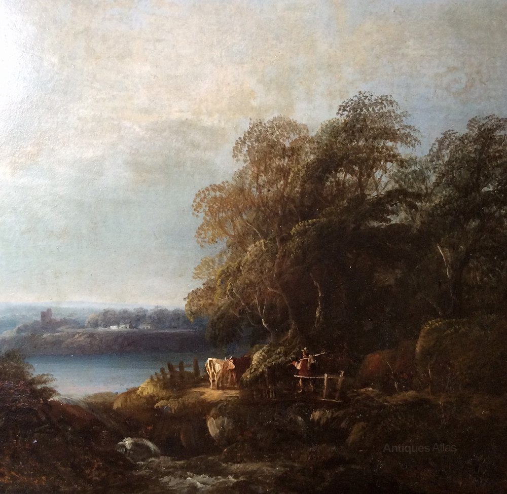 1000x975 Antiques Atlas - Pastoral Landscape Painting