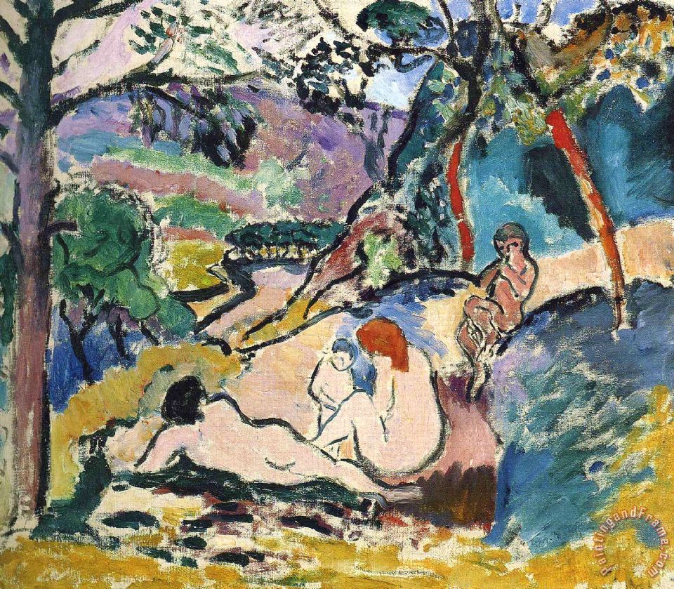 960x839 Henri Matisse Pastoral 1905 Painting - Pastoral Painting