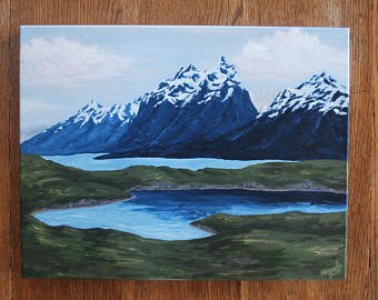 340x270 Patagonia Painting Etsy - Patagonia Painting