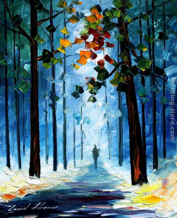 720x888 Leonid Afremov Path B Painting Anysize 50% Off - Path Painting