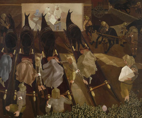 500x415 Truth And Memory British Art Of The First World War, Studio - Paths Of Glory Painting