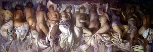 600x205 Benjamin Rogers Paintings The Paths Of Glory Lead But To The Grave - Paths Of Glory Painting