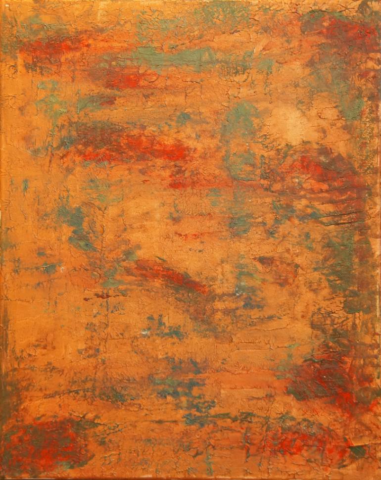 770x970 Saatchi Art Patina Painting By David Bowker - Patina Painting