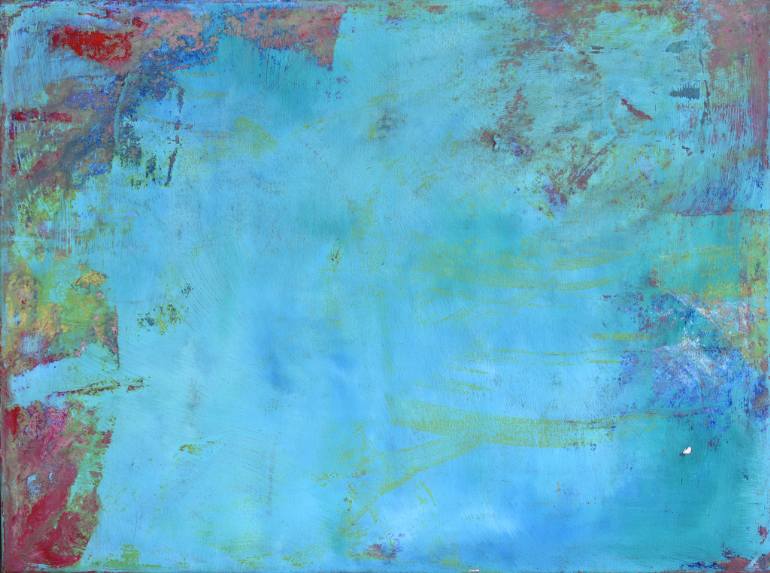 770x573 Saatchi Art Sky Patina Painting By Cindy Friedlander - Patina Painting