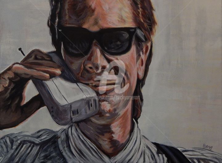 720x529 Patrick Bateman (Becky Arner) - Patrick Bateman Painting