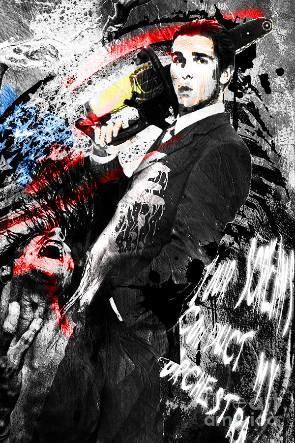 600x900 Patrick Bateman - Patrick Bateman Painting