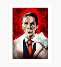210x230 Patrick Bateman Painting Amp Mixed Media Art Prints Redbubble - Patrick Bateman Painting