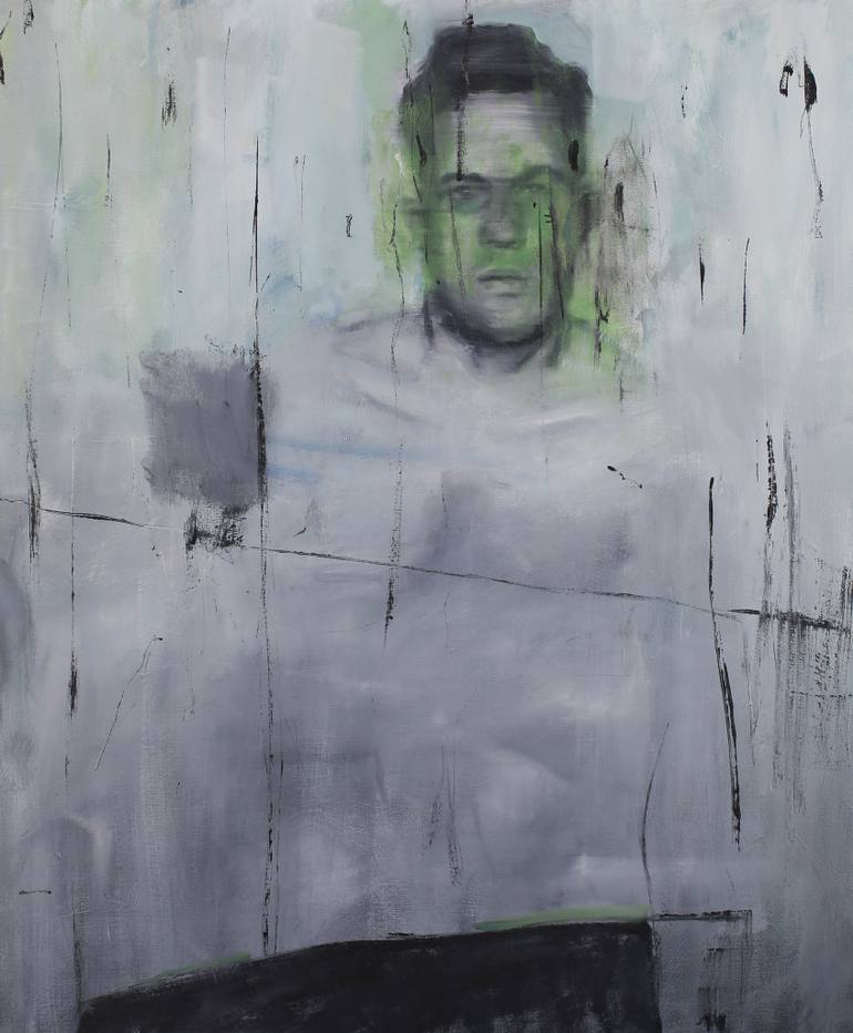 770x932 Saatchi Art Affected Surface Painting By Patrick Aaron Stromme - Patrick Painting