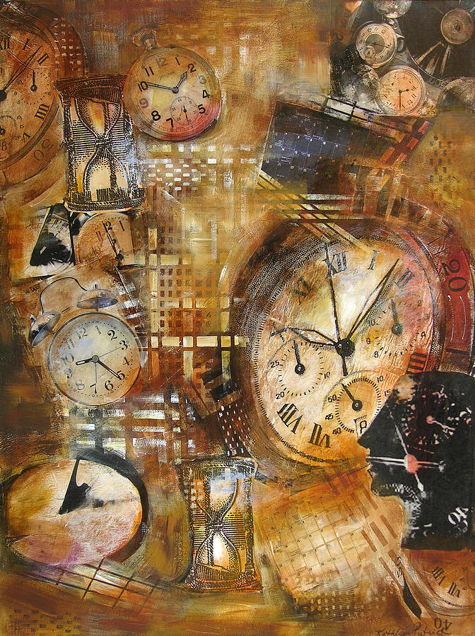 672x900 A Matter Of Time Painting By Kathleen Patrick - Patrick Painting