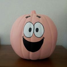 236x235 Sponge Bob Hand Painted Pumpkin Painting Sponge - Patrick Painting